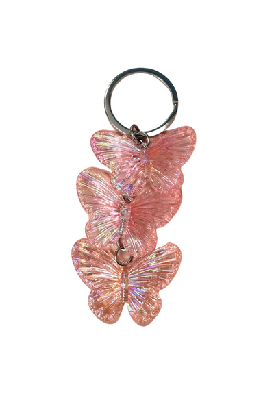 Jeans Warehouse Hawaii - KEYCHAINS - PINK BUTTERFLY KEYCHAIN | By ODIN FASHION CORP