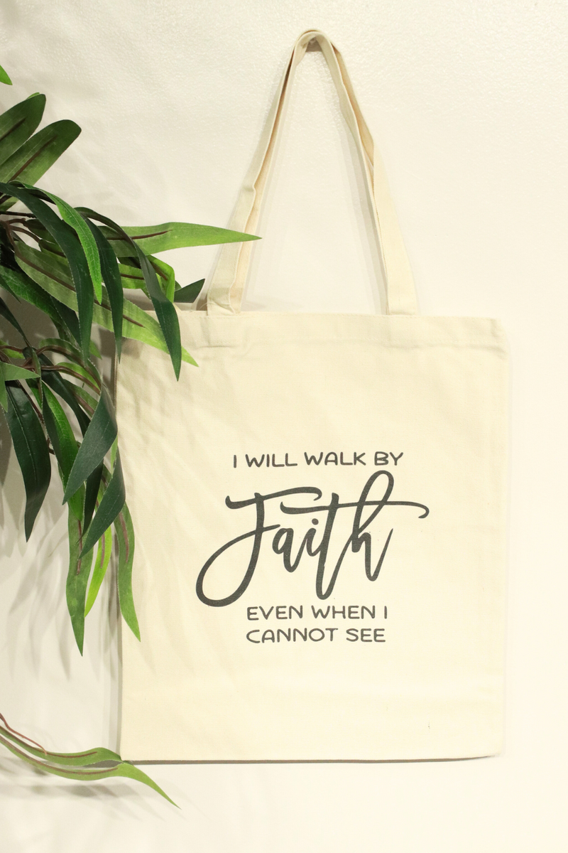 Jeans Warehouse Hawaii - TOTES - WALK BY FAITH TOTE | By WHOLESALE FASHION SQUARE
