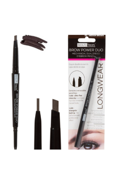 Jeans Warehouse Hawaii - EYES - MEDIUM BROWN EYEBROW DUO | By BEAUTY TREATS INT'L