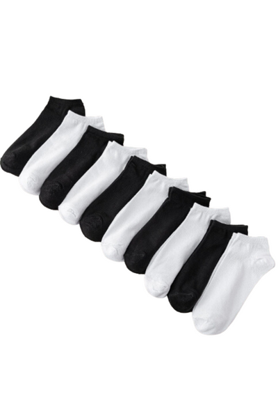 Jeans Warehouse Hawaii - SOCKS - 10 PACK LOW CUT SOCKS | By ORLY SHOE CORP