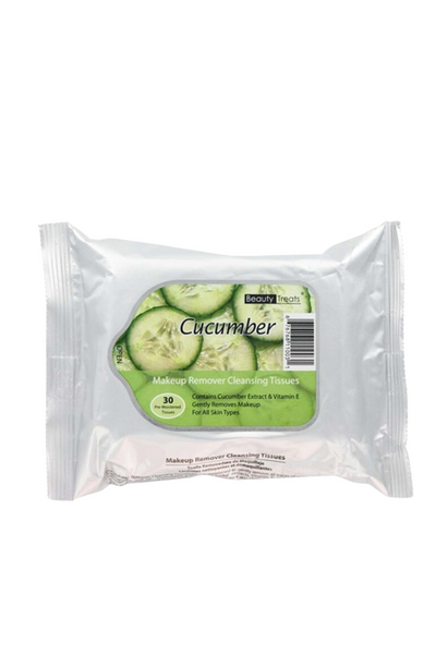Jeans Warehouse Hawaii - SKIN CARE - CUCUMBER MAKEUP REMOVING WIPES | By BEAUTY TREATS INT'L