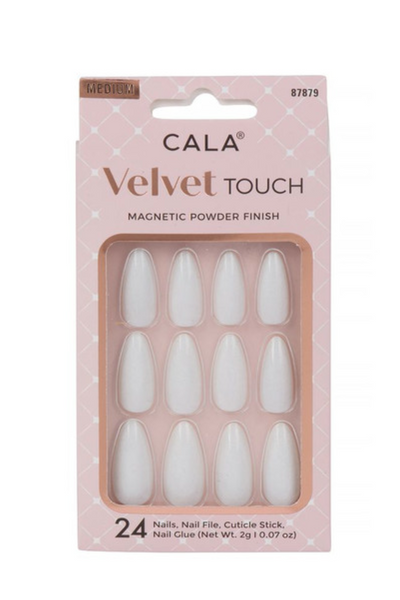 Jeans Warehouse Hawaii - PRESS ON NAILS - VELVET PEARL CAT EYE NAILS | By CALA PRODUCTS