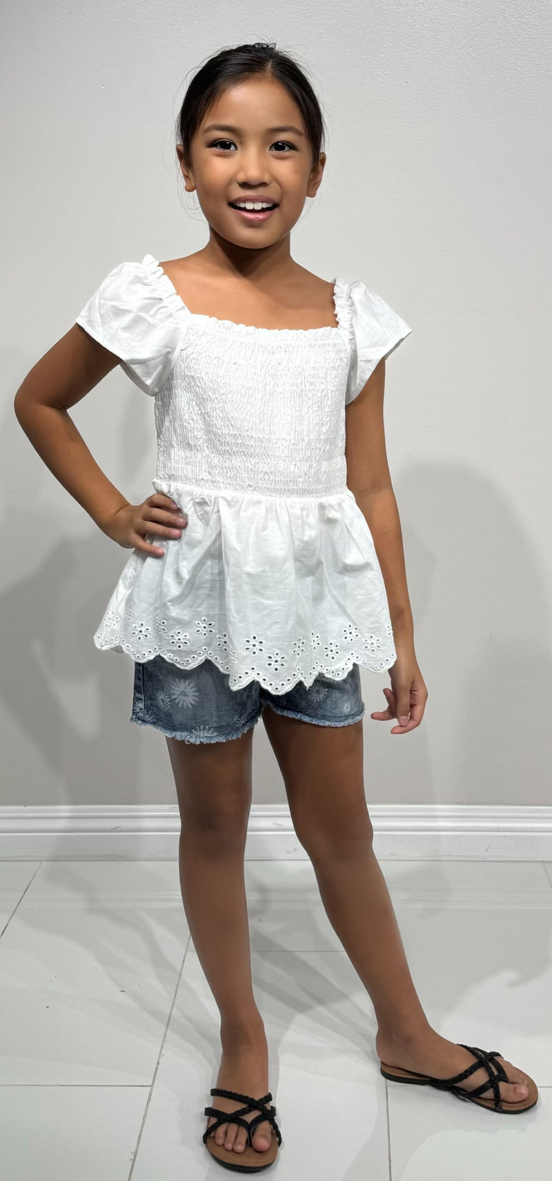 Jeans Warehouse Hawaii - S/S SOLID TOPS 7-16 - WANT IT ALL TOP | KIDS SIZE 7-16 | By STAR RIDE KIDS