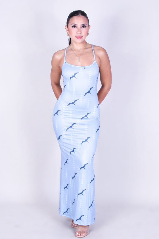 IWA MOON MERMAID MAXI DRESS