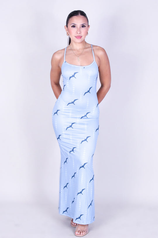 IWA MOON MERMAID MAXI DRESS