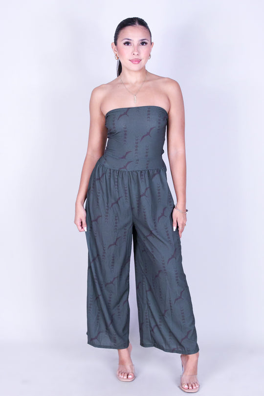 IWA MOON TIE BACK JUMPSUIT