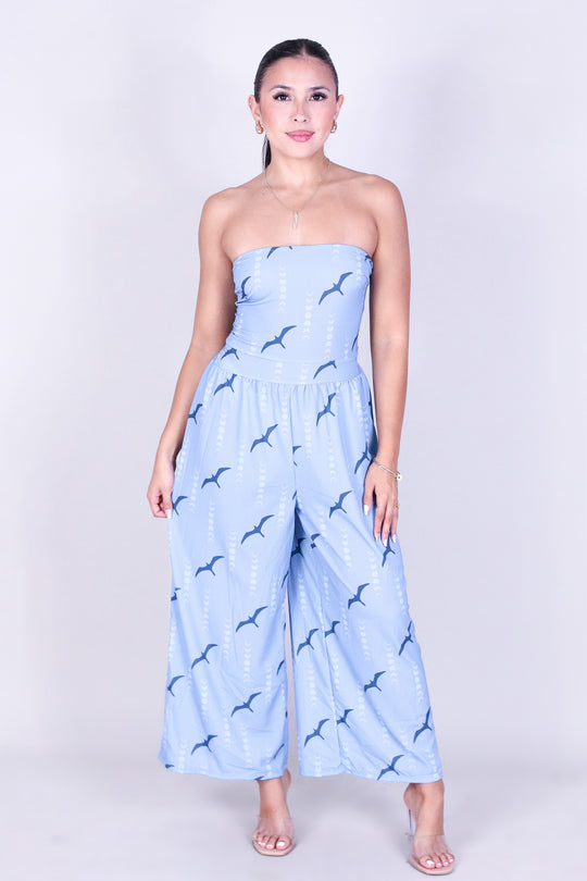 IWA MOON TIE BACK JUMPSUIT