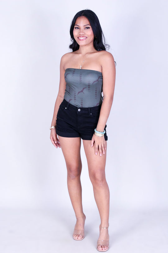 IWA MOON CROP TUBE TOP