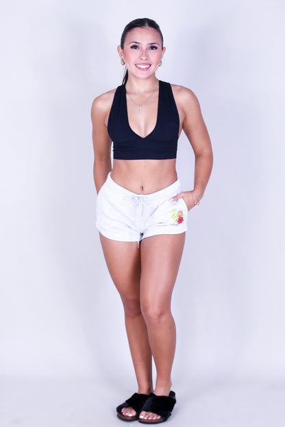 SNOOPY IN FULL BLOOM PAJAMA SHORTS