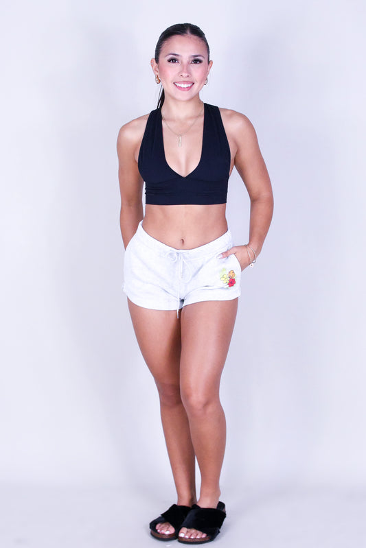 SNOOPY IN FULL BLOOM PAJAMA SHORTS