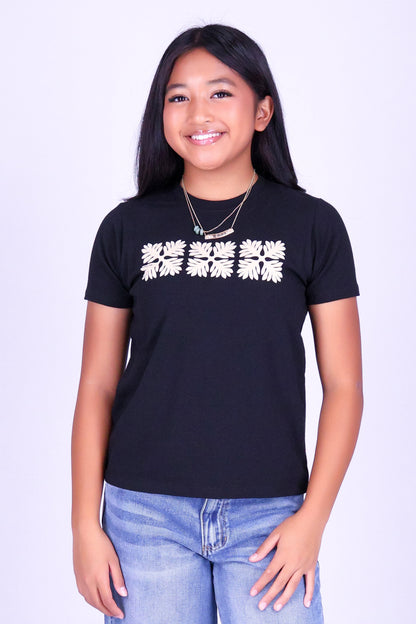 3 LAUAE QUILT OVERSIZED TEE | KIDS SIZE 4-14