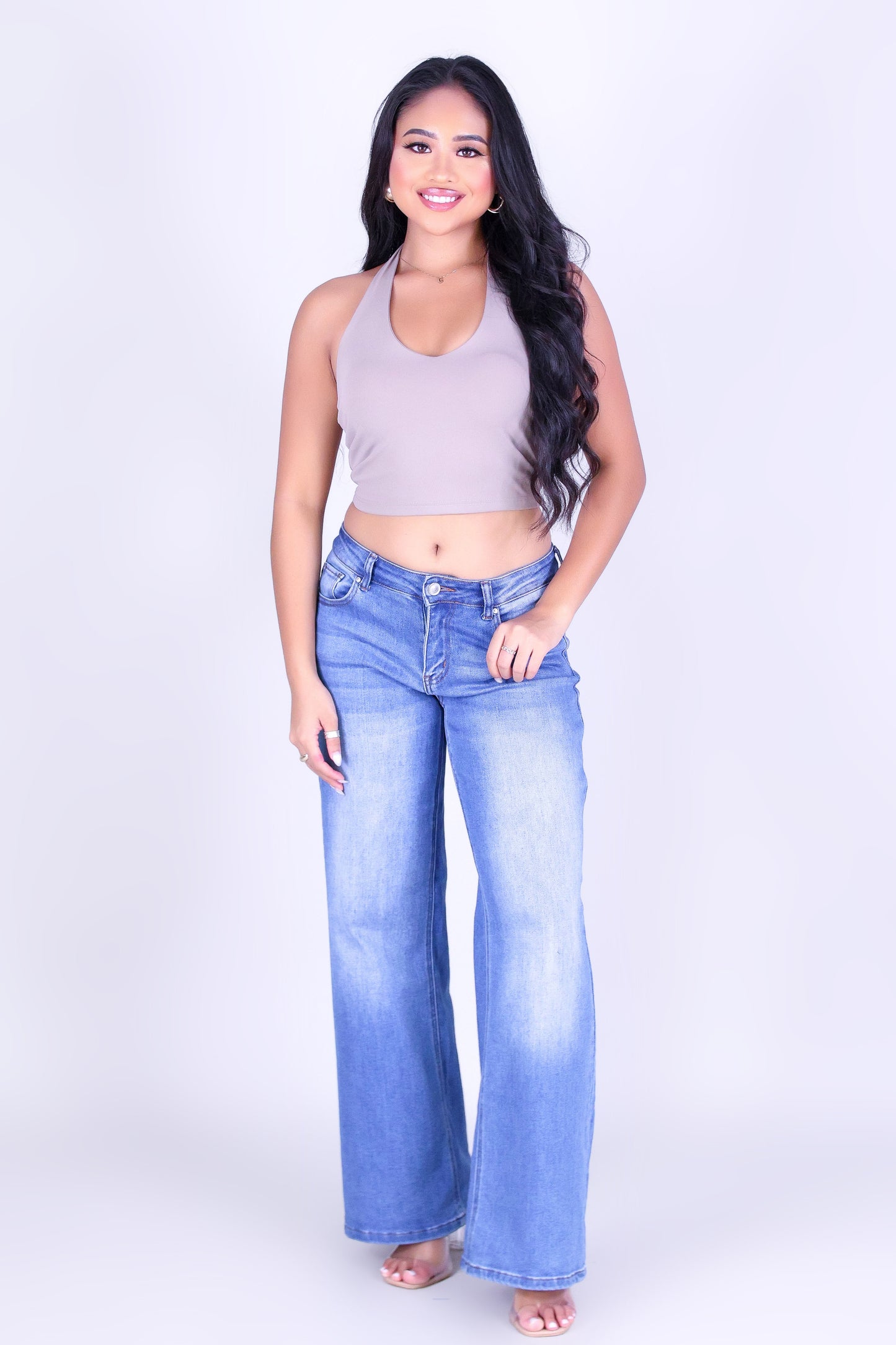 ZARA HALTER TOP