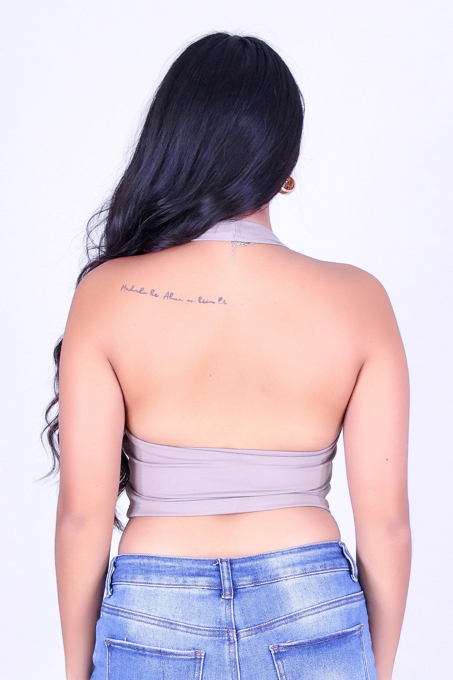 ZARA HALTER TOP