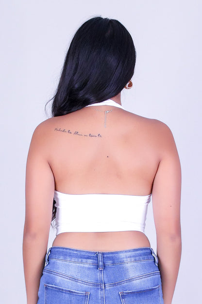 ZARA HALTER TOP