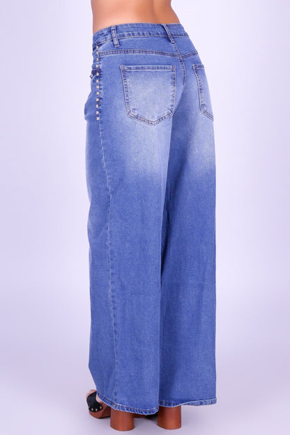 REBEL STUD JEANS