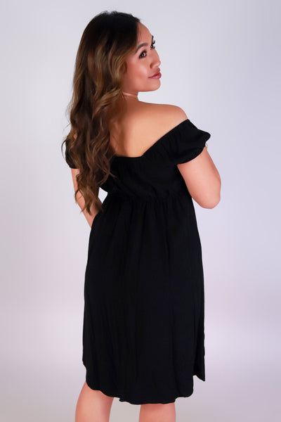 Jeans Warehouse Hawaii - SOLID SHORT DRESSES - SUNDREAM DRESS | By OLIVE & CO