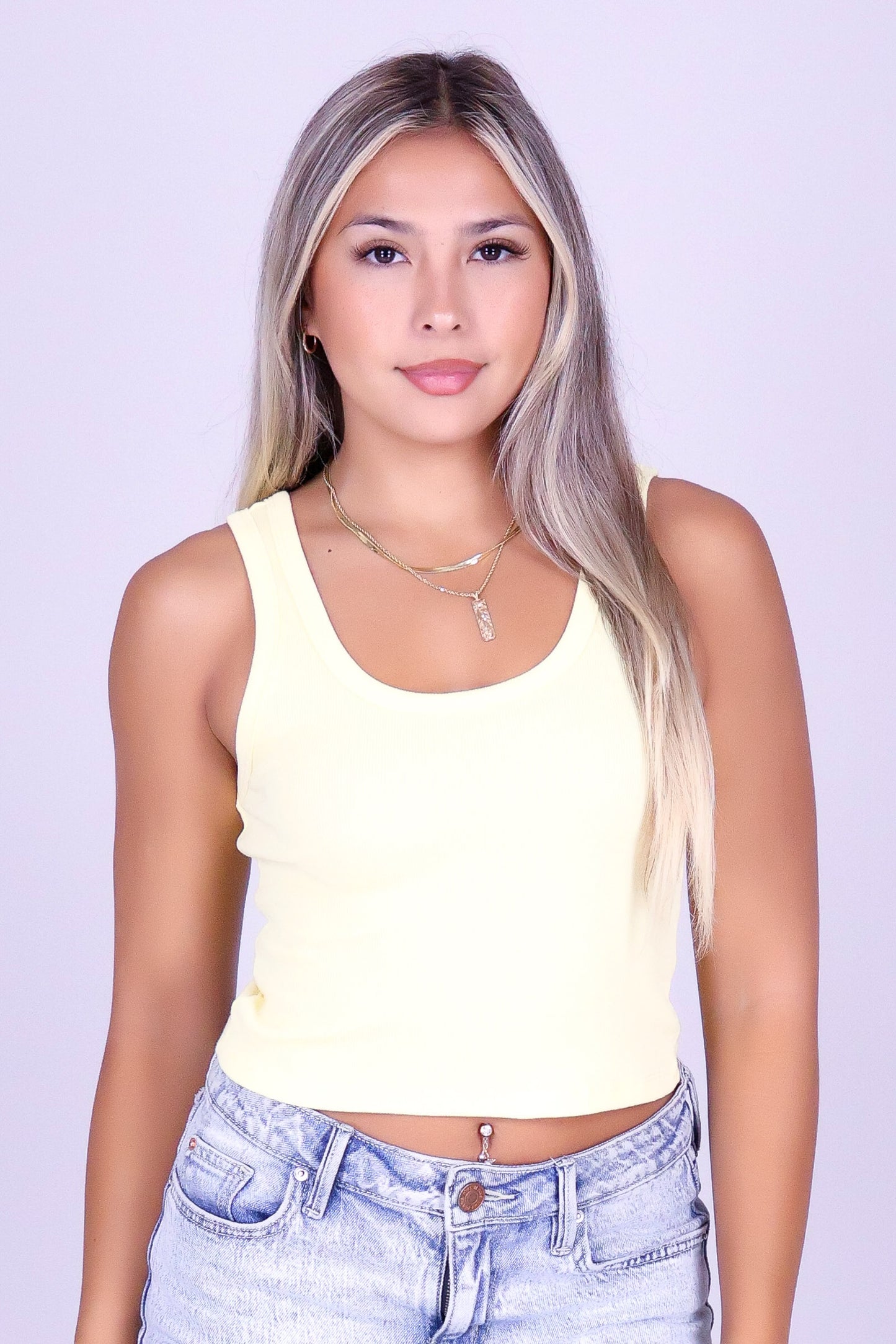 MEET ME OUTSIDE CROP TANK