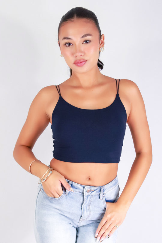 STICK TO THE BASICS CROP TOP