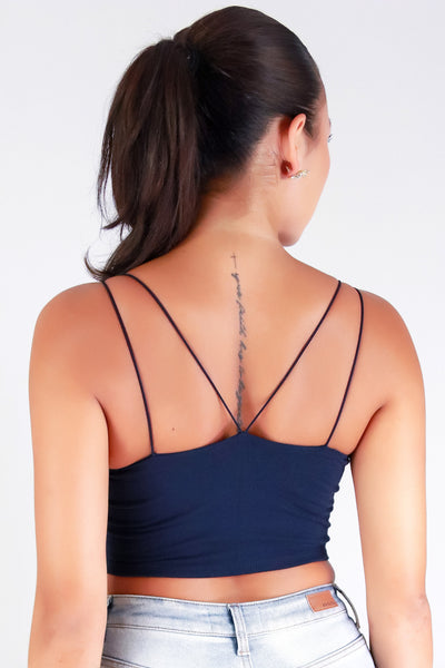 STICK TO THE BASICS CROP TOP