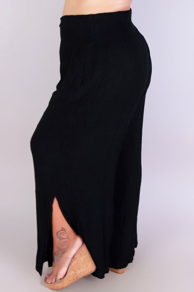 Jeans Warehouse Hawaii - PLUS SOLID DRESSY PANTS - FLOW STATE PANTS | By COZY CASUAL