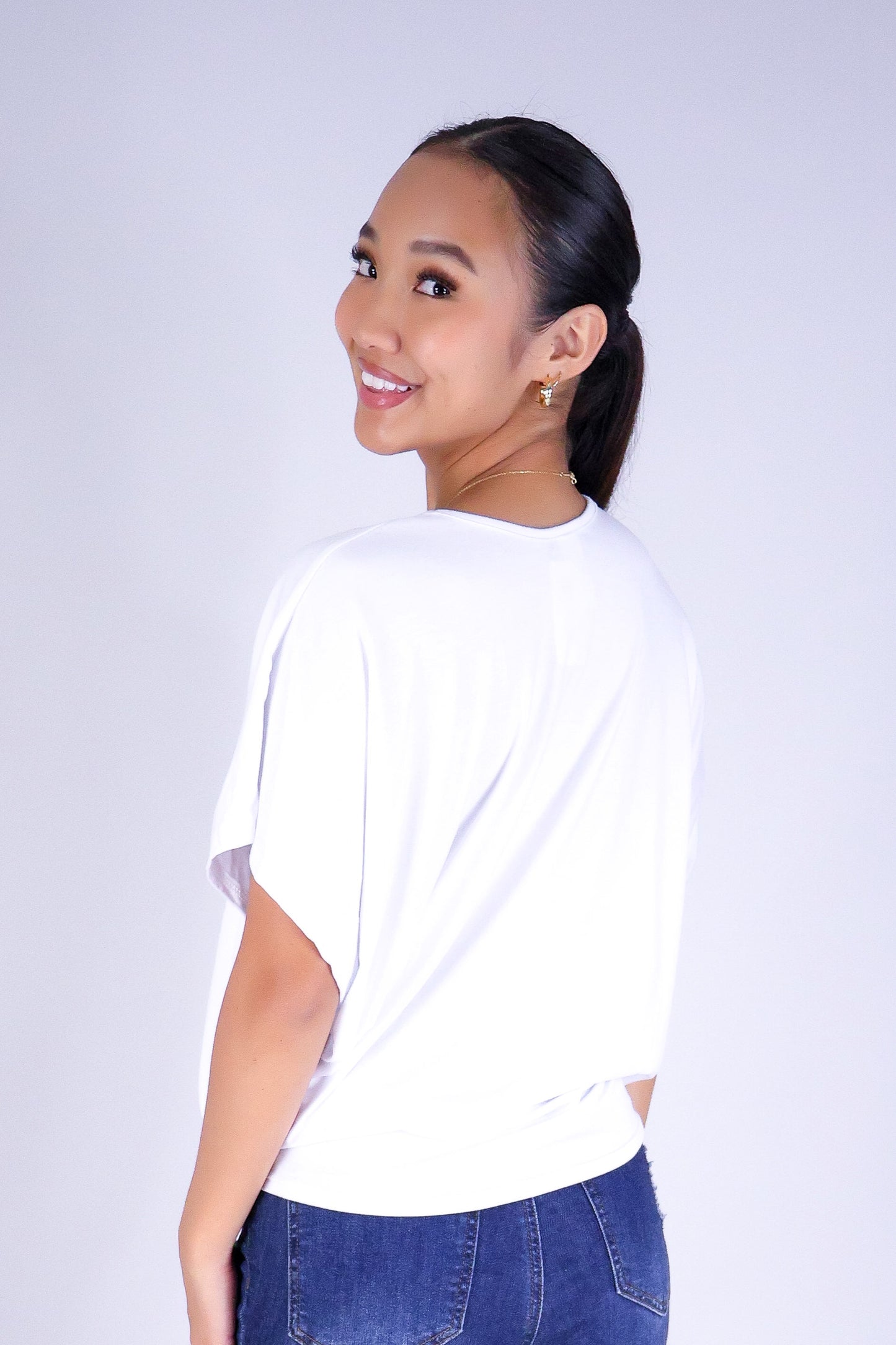 ANOTHER ONE DOLMAN TOP