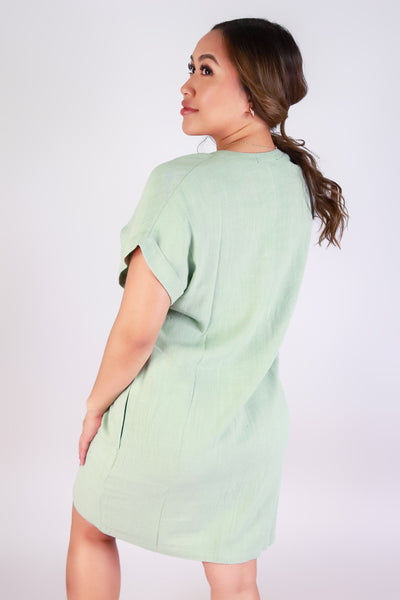 Jeans Warehouse Hawaii - SOLID SHORT DRESSES - MINIMAL MOOD DRESS | By OLIVE & CO