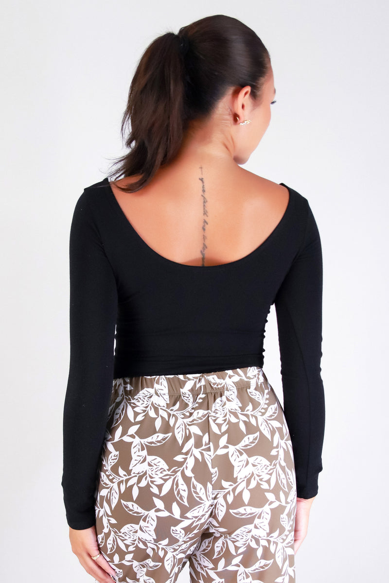 Jeans Warehouse Hawaii - LS CASUAL SOLID - THE PERFECT CUT TOP | By CRESCITA APPAREL/SHINE I
