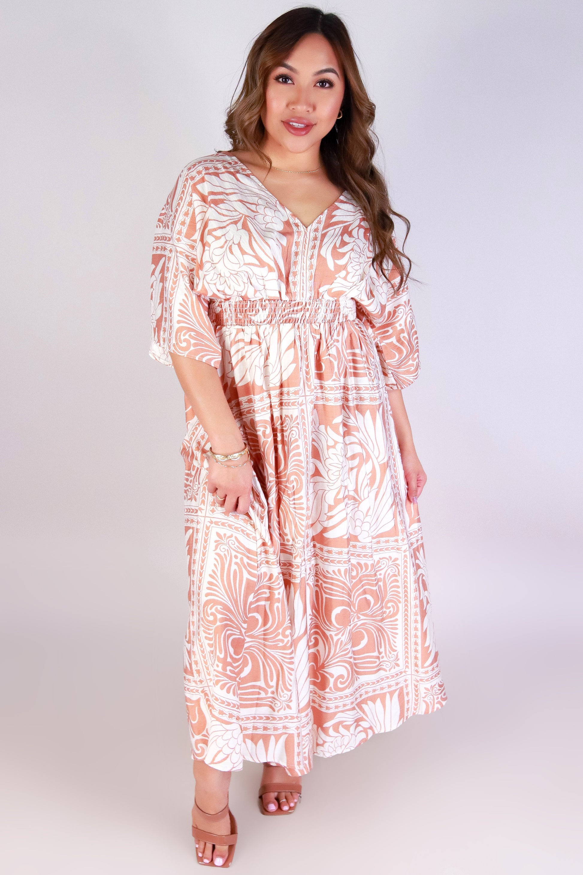 Jeans Warehouse Hawaii - PRINT LONG DRESSES - DARLING DAZE DRESS | By VERY J