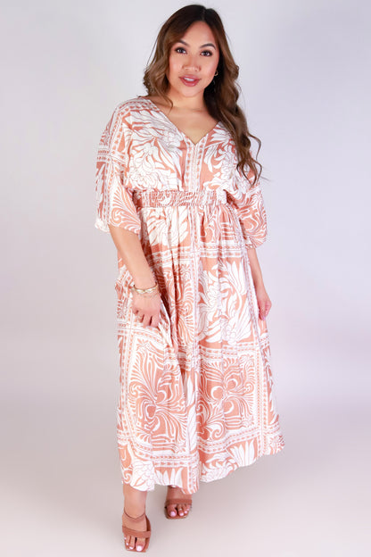 Jeans Warehouse Hawaii - PRINT LONG DRESSES - DARLING DAZE DRESS | By VERY J