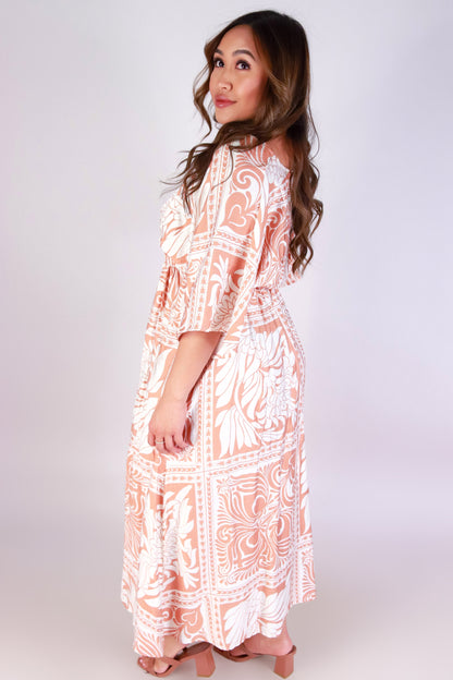 Jeans Warehouse Hawaii - PRINT LONG DRESSES - DARLING DAZE DRESS | By VERY J