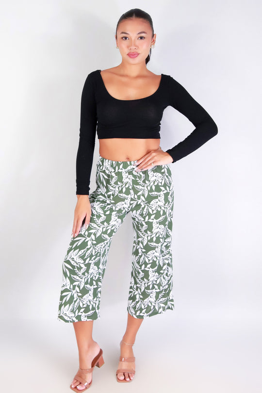 FLORAL CRUSH CAPRI'S