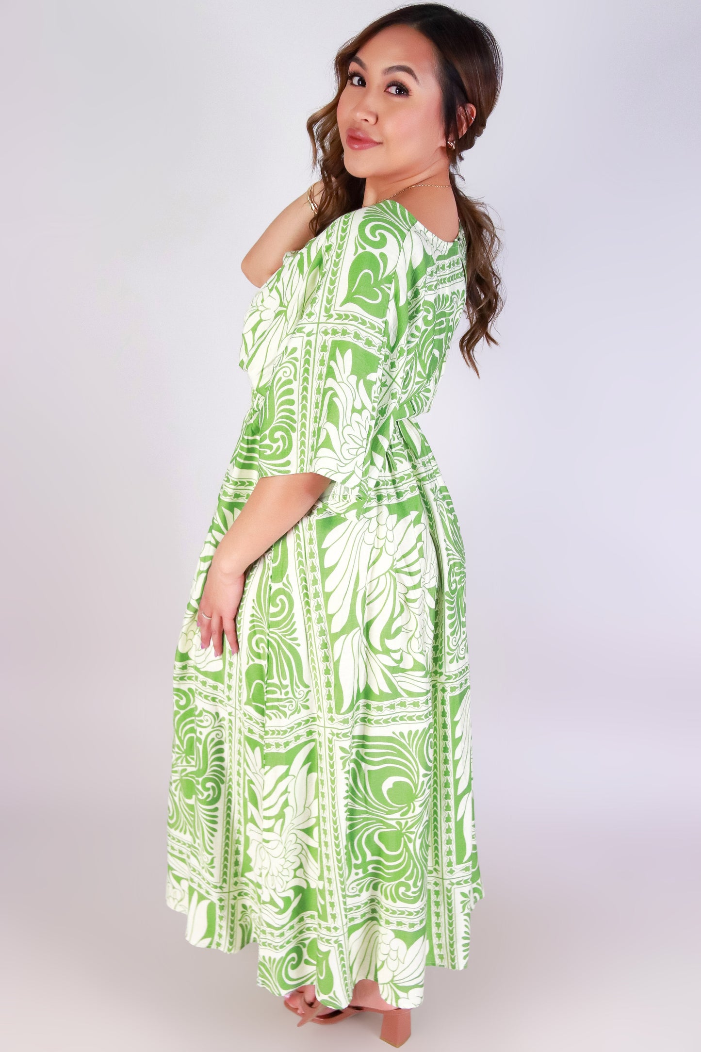 Jeans Warehouse Hawaii - PRINT LONG DRESSES - DARLING DAZE DRESS | By VERY J