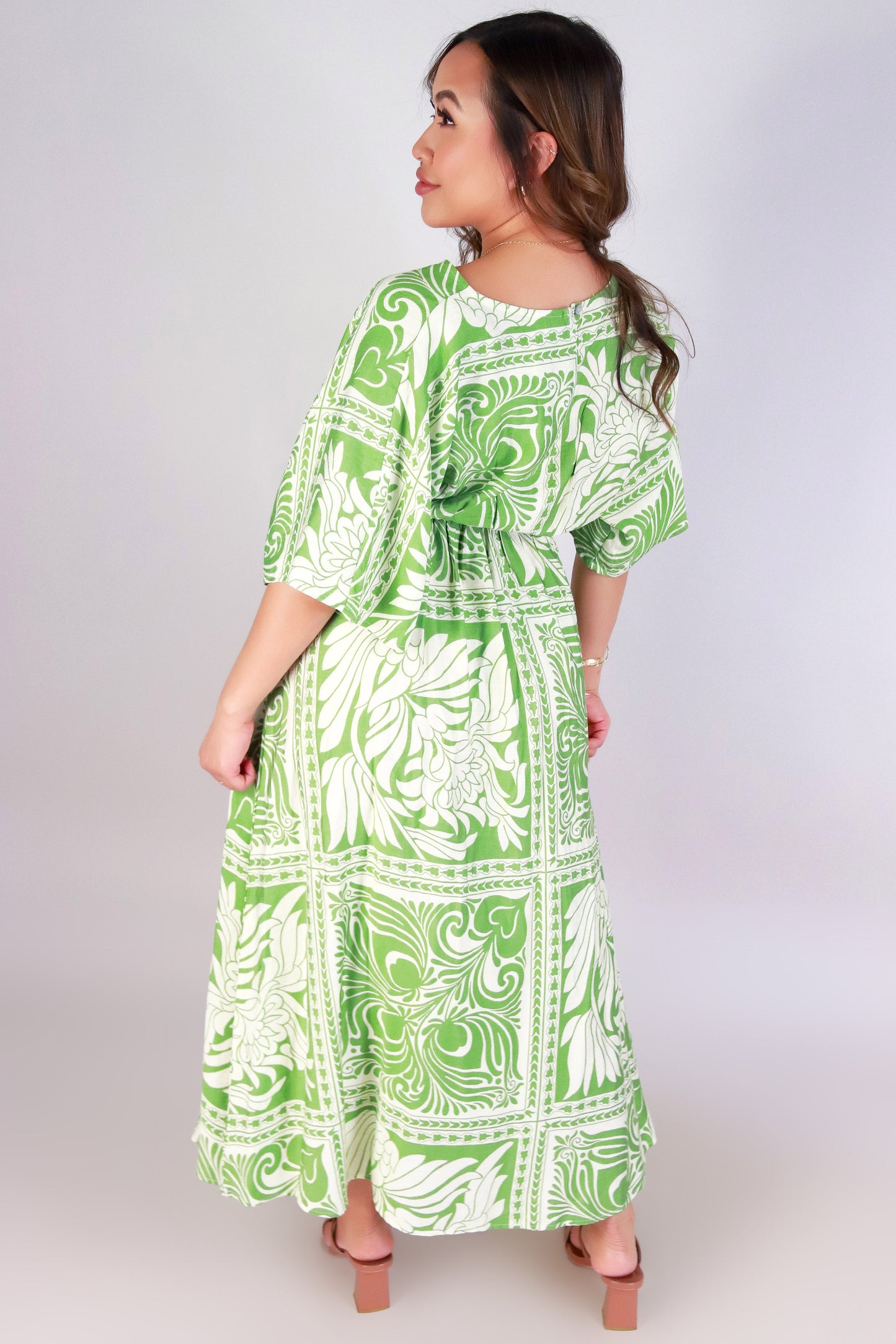 Jeans Warehouse Hawaii - PRINT LONG DRESSES - DARLING DAZE DRESS | By VERY J