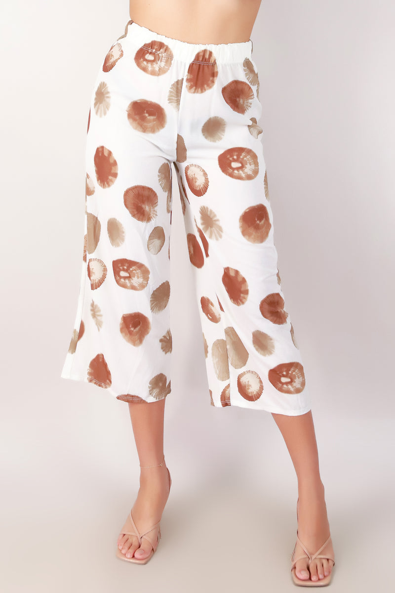 Jeans Warehouse Hawaii - PRINT WOVEN CAPRI&