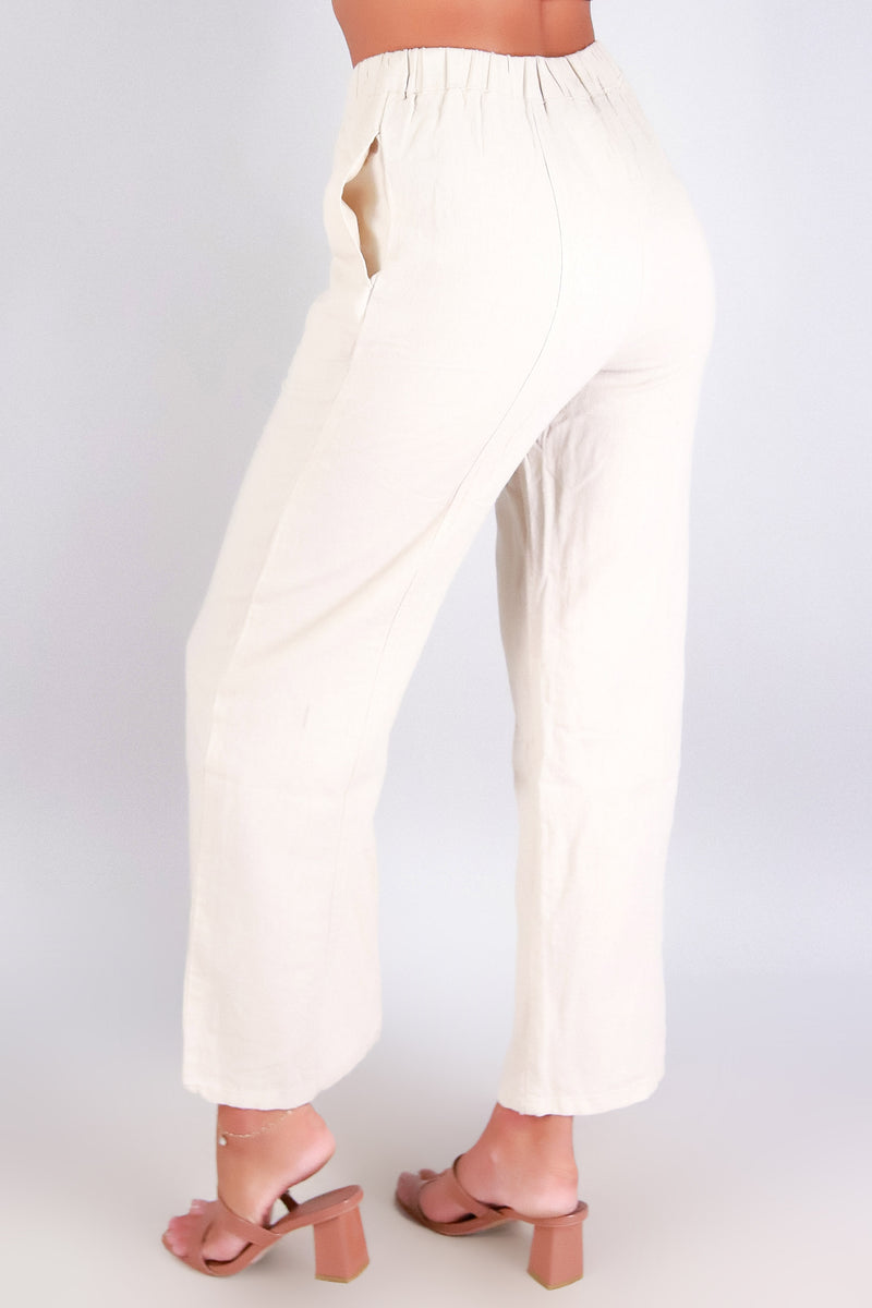 SUNKISSED LINEN PANTS