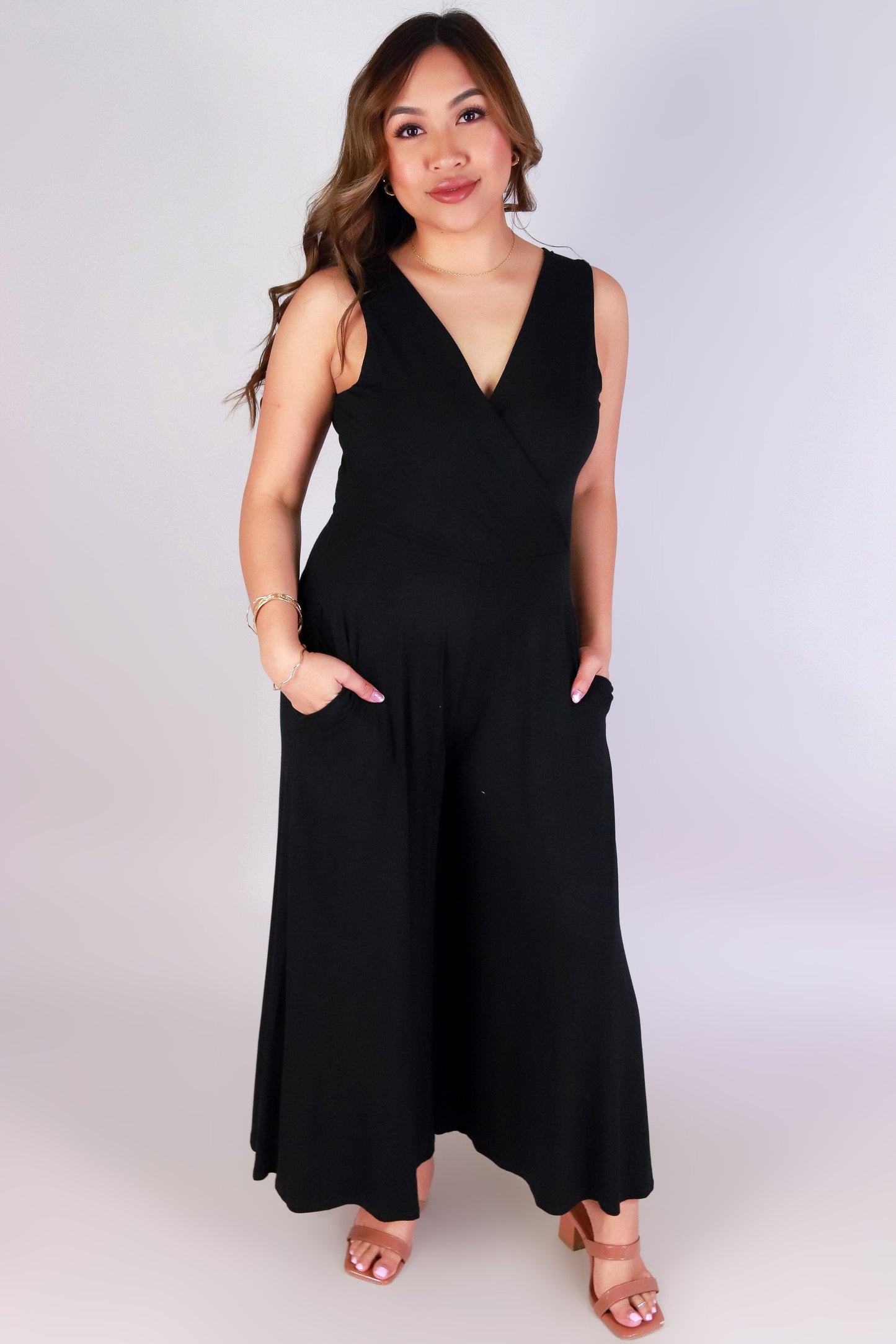 Jeans Warehouse Hawaii - SOLID JUMPERS - IN YOUR ELEMENT JUMPSUIT | By OLIVE & CO