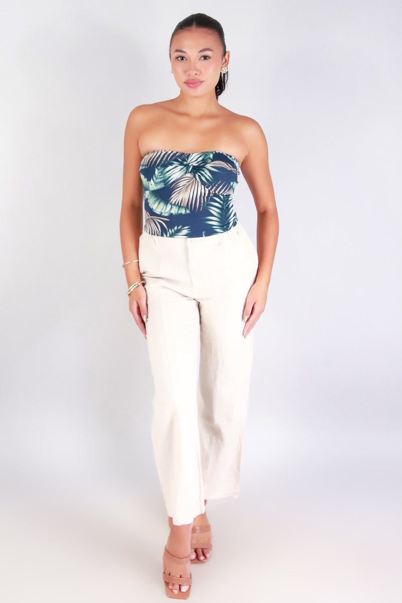 ISLAND VIBES TUBE TOP
