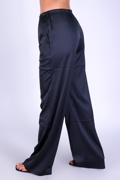SOFT MOTION SATIN PANTS