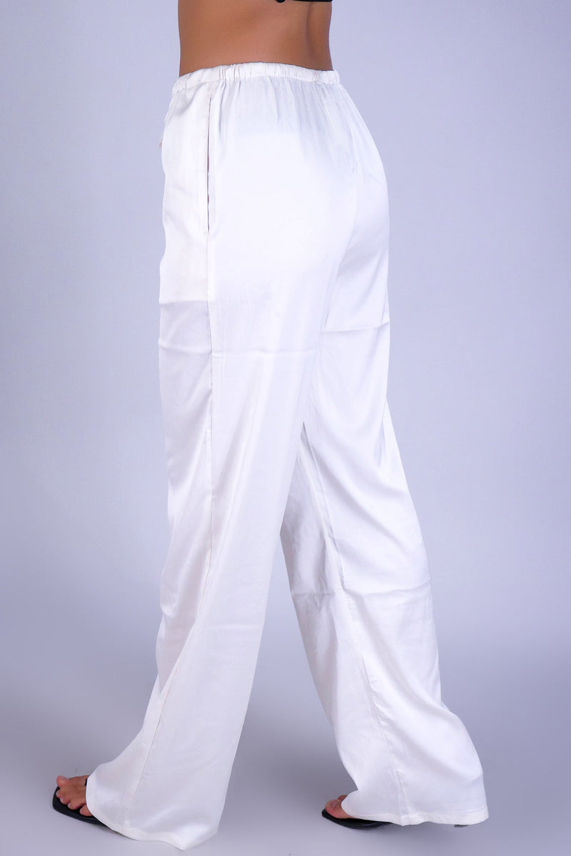 SOFT MOTION SATIN PANTS