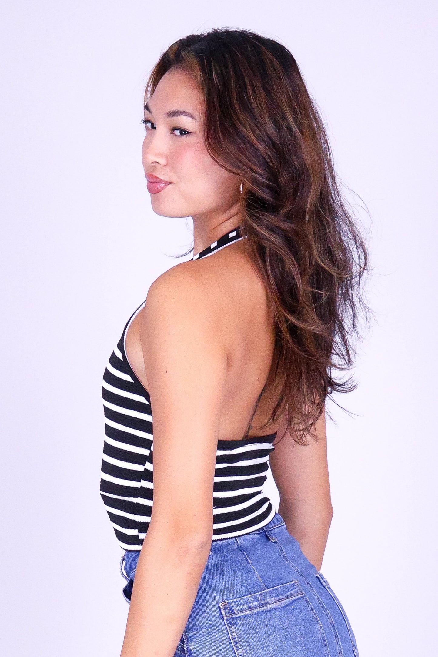 EFFORTLESS EDIT HALTER TOP