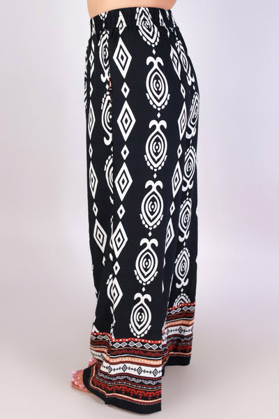 Jeans Warehouse Hawaii - PRINT WOVEN PANTS - JET SET PANTS | By VERY J