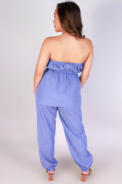 Jeans Warehouse Hawaii - S/L PRINT WOVEN TOPS - WEEKEND LINES TUBE TOP | By GILLI