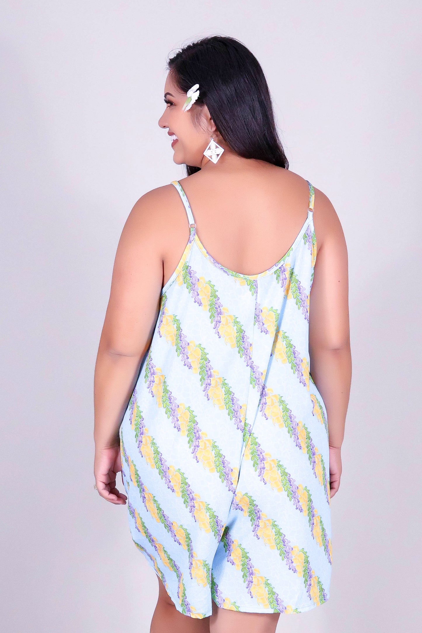 TWISTED LEI NO WAIST ROMPER