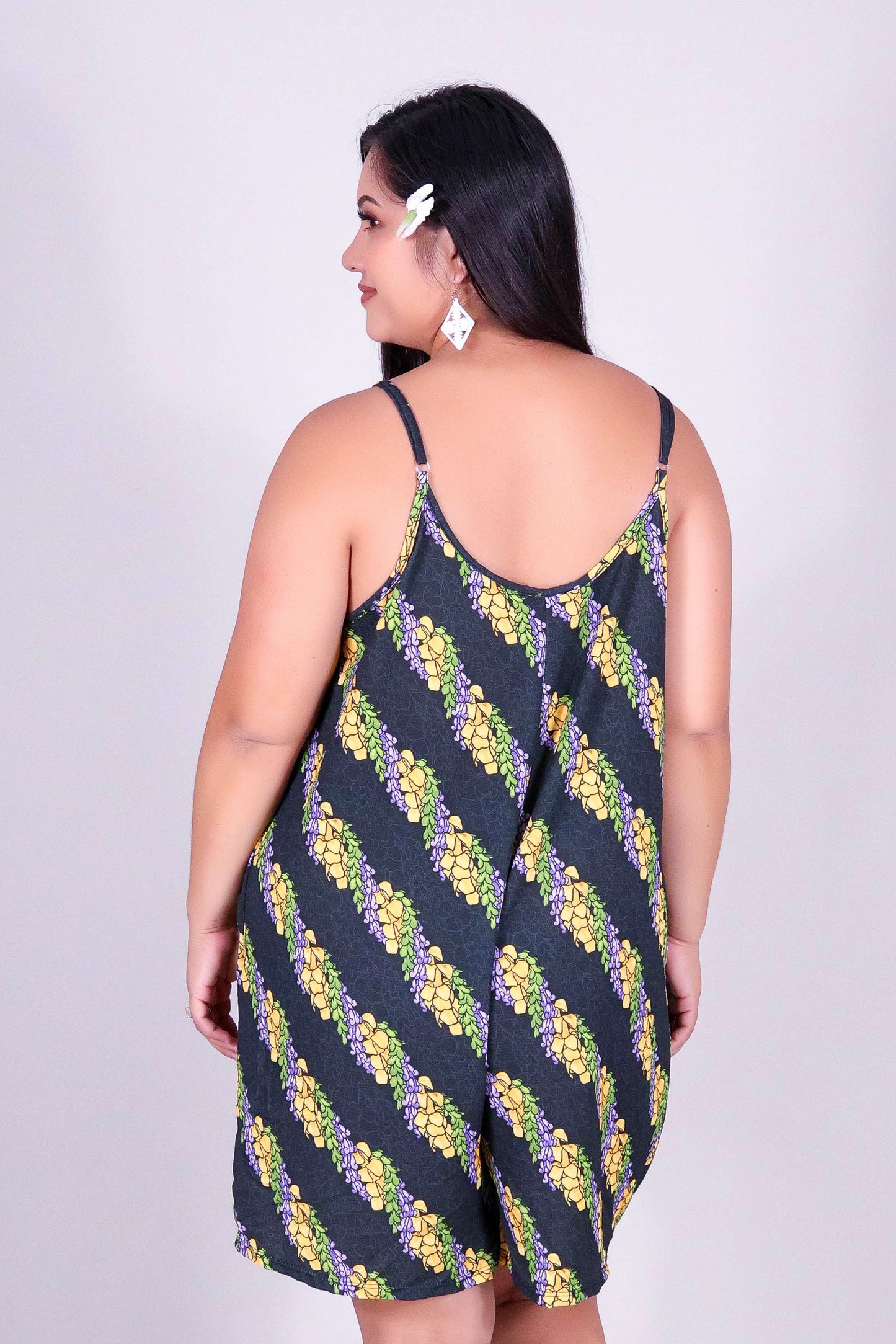 TWISTED LEI NO WAIST ROMPER