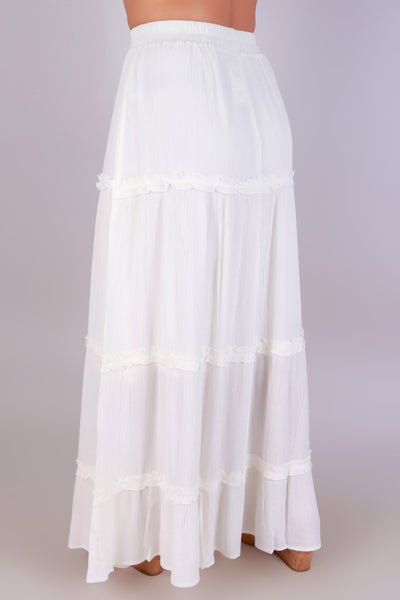Jeans Warehouse Hawaii - SOLID LONG SKIRTS - WANDER & WHIRL MAXI SKIRT | By ROKOKO