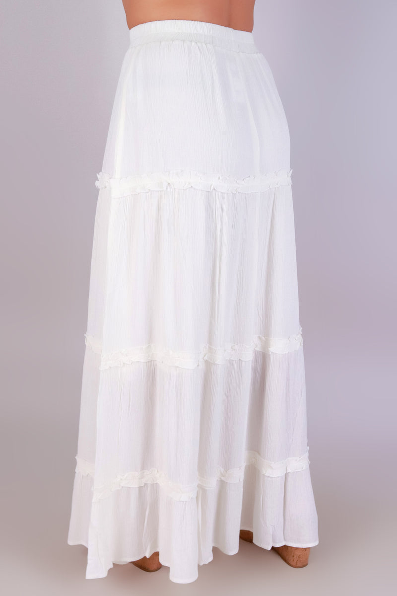 Jeans Warehouse Hawaii - SOLID LONG SKIRTS - WANDER & WHIRL MAXI SKIRT | By ROKOKO