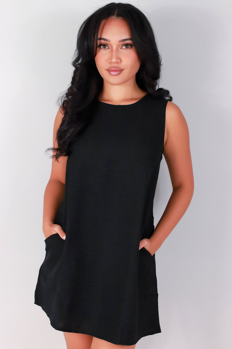 Jeans Warehouse Hawaii - SOLID SHORT DRESSES - LET&