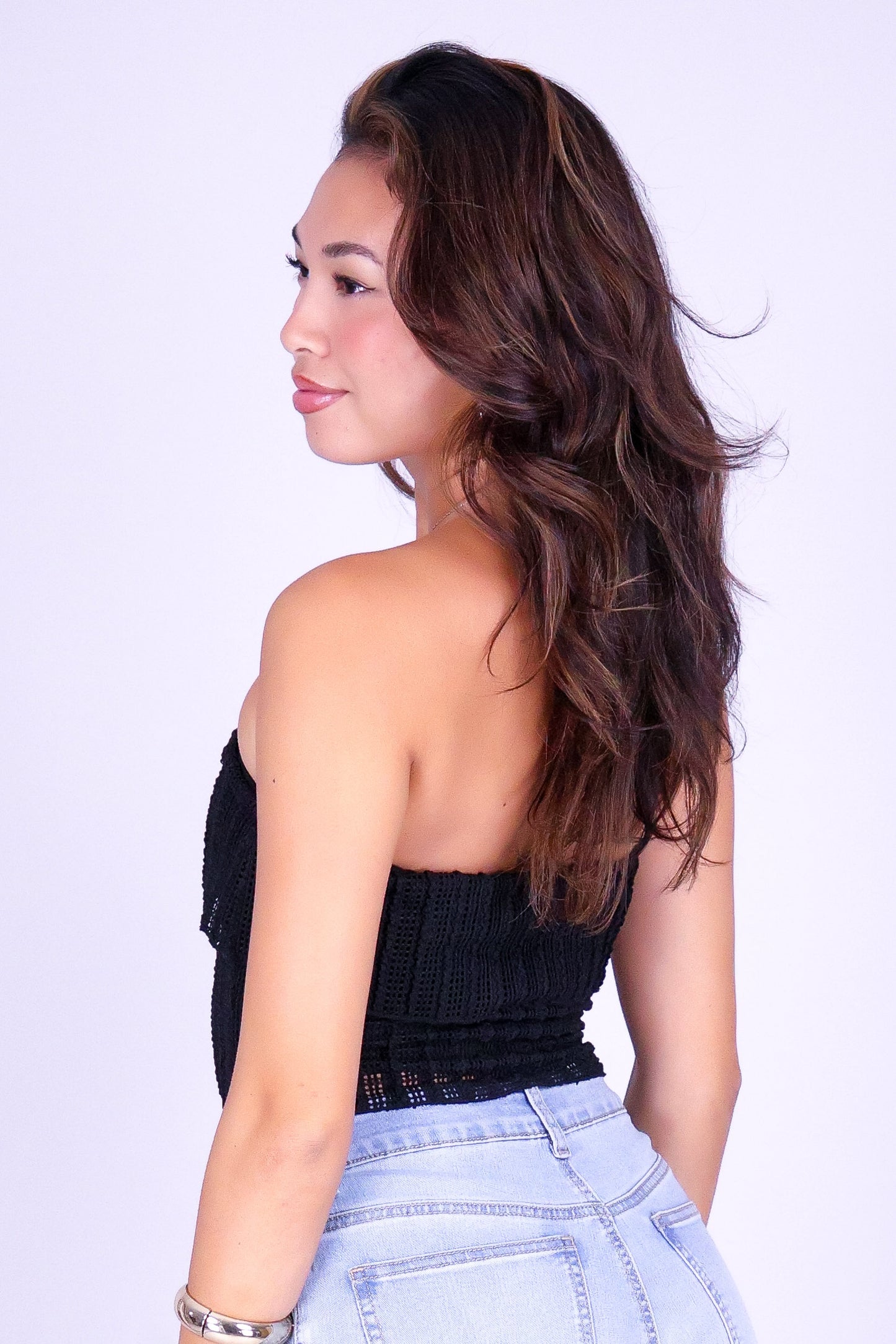 CHASING SUNSHINE HANKER TUBE TOP