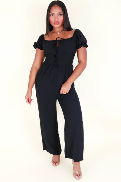 Jeans Warehouse Hawaii - SOLID CASUAL JUMPSUITS - FIRST IMPRESSION JUMPSUIT | By POPULAR 21