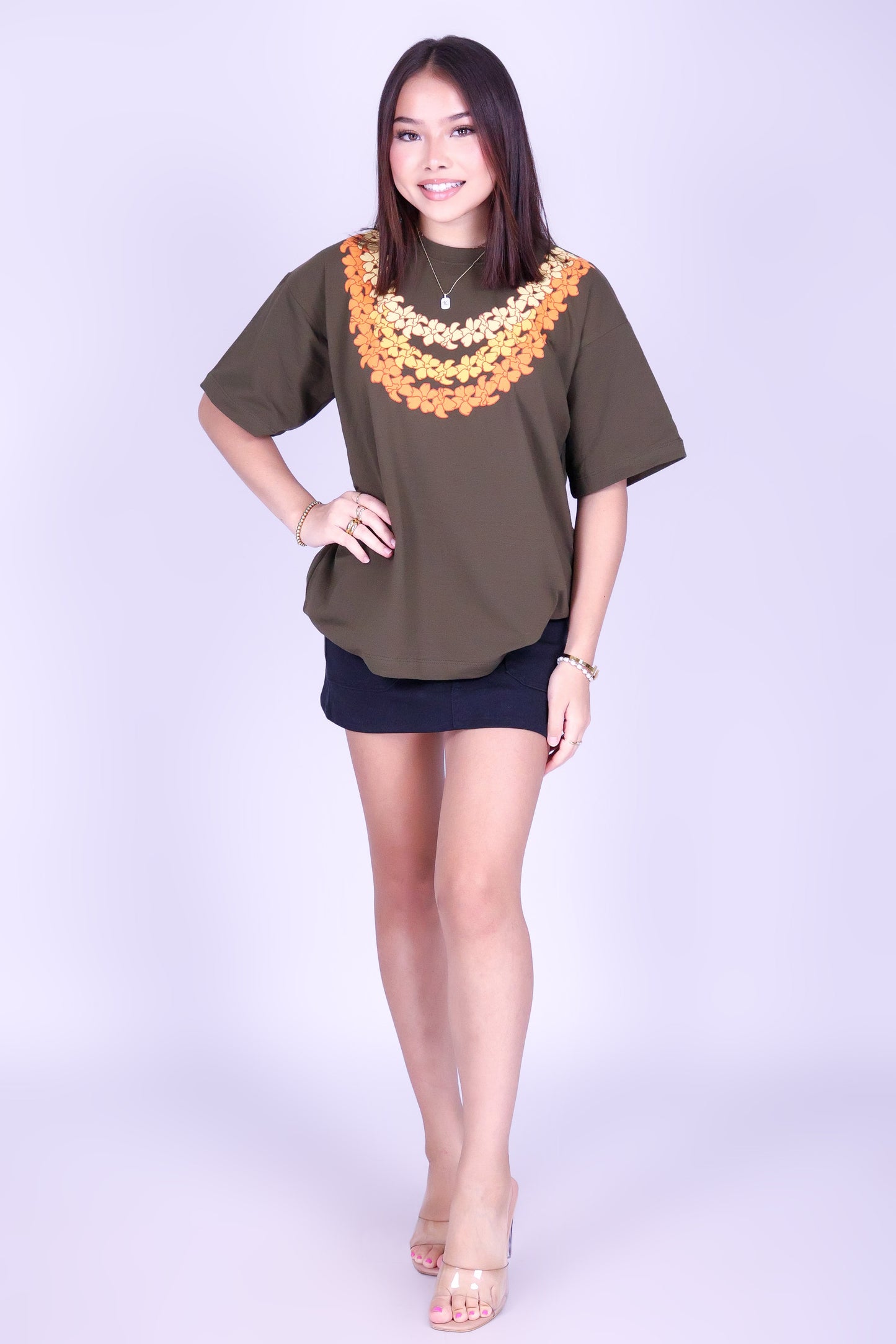 TWISTED PUAKENIKENI OVERSIZED TEE